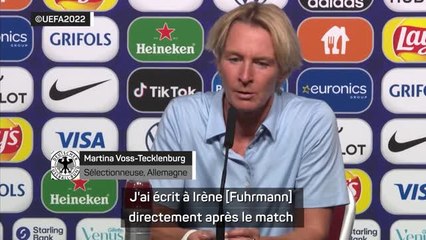Euro 2022 (F) - L'Allemagne félicite son futur adversaire en 1/4 l'Autriche