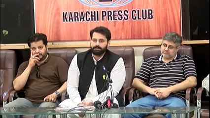 Dua Zehra Case_ Mehdi Ali Kazmi in Happy Mood Press Conference _