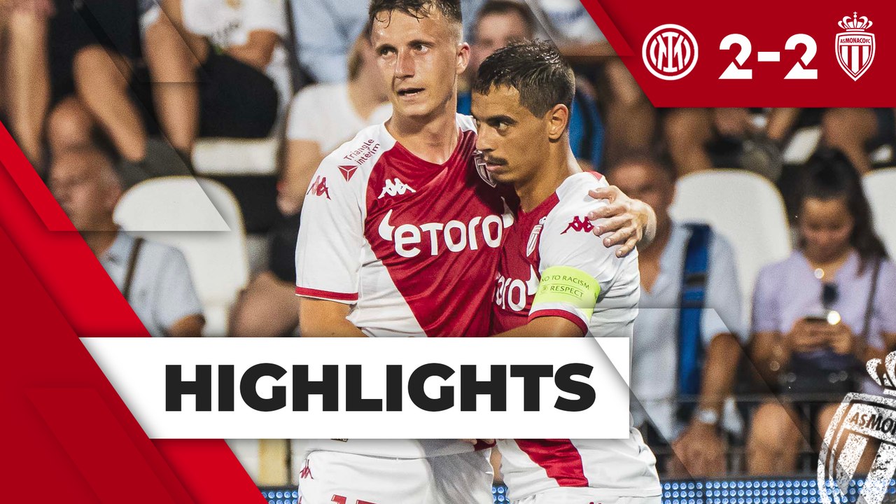 INTER MILAN 2-2 AS MONACO I MATCH AMICAL