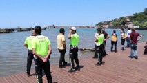 ZONGULDAK - Denizde kaybolan çocuğu arama çalışması başlatıldı