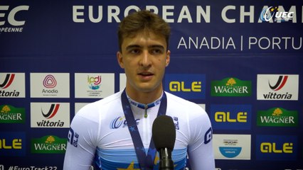 #EuroTrack22 Jun/U23 | Matteo Bianchi interview