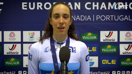 #EuroTrack22 Jun/U23 |Federica Venturelli interview