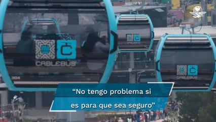 Ahora le toca al Cablebús; dan mantenimiento a Línea 2