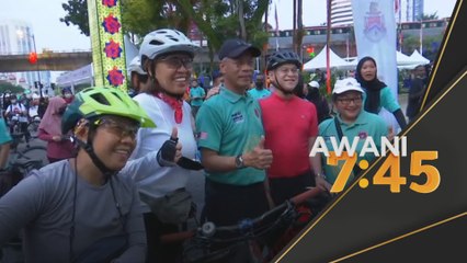 Pagi Bebas Kenderaan | Ribuan peserta sertai KLFMC, rai 500 petugas barisan hadapan