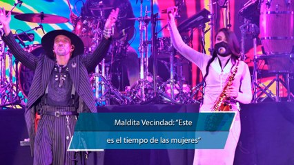 Maldita Vecindad vibra por la paz y la energía femenina