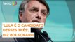Bolsonaro reclama de ministros do TSE e diz que Lula é o candidato de Moraes, Fachin e Barroso