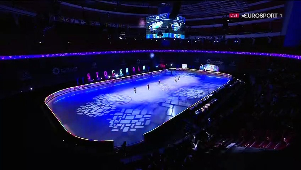 2021.03.27 - WC21 - Yuzuru HANYU 6 min warm-up FS p1of2 [1080p] [ESP ITA]