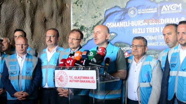 Bakan Adil Karaismailoğlu: Ankara-Bursa ve Bursa-İstanbul arası hızlı ve konforlu şekilde yaklaşık 2 saat 15 dakika olacak