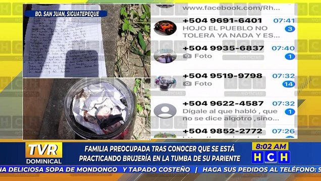 ¡Tenebroso conjuro! Encuentran amarre en cementerio del barrio San Juan de Siguatepeque