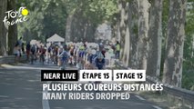 Plusieurs coureurs distancés / Many riders dropped - Étape 15 / Stage 15 - #TDF2022