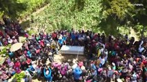 Guatemala entierra a los primeros repatriados que murieron asfixiados en un camión en Texas