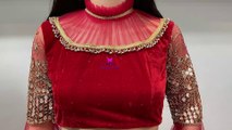 Model blouse design wale blouse ki back neck cutting and stitching || latest fashion point