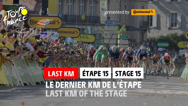 Flamme Rouge / Last KM - Étape 15 / Stage 15 - #TDF2022