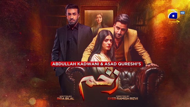 Zakham Mega Episode 40 - [Eng Sub] - Aagha Ali - Sehar Khan - 17th July 2022 - HAR PAL GEO