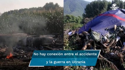Avión se estrella en Grecia; transportaba 11 toneladas de armas