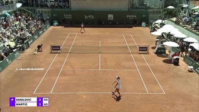 Lausanne - Martic était la plus forte