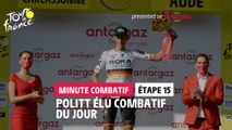 Antargaz most aggressive rider Minute / Minute du Combatif Antargaz - Étape 15 / Stage 15 #TDF2022