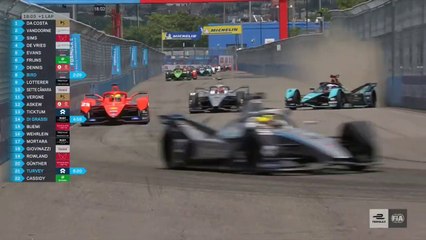Formule E 2022 Eprix New York Race 2 Evans Epic Save