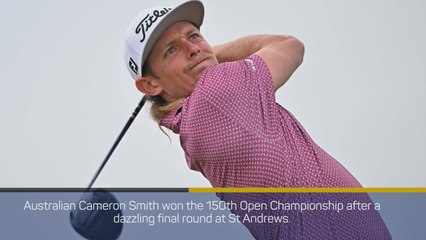 Breaking News - Cameron Smith wins The Open