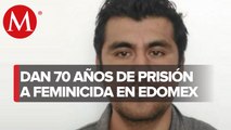 Dan a hombre 70 años de prisión por feminicidio