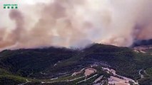 Incendio en Pont de Vilomara: ha arrasado mil hectáreas y amenaza varios municipios