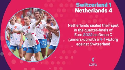 Switzerland 1-4 Netherlands - Fast Match Report