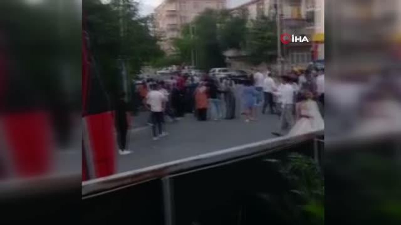 Son dakika haber! Düğünde çıkan kavga sokağa taştı, ortalık savaş alanına döndü