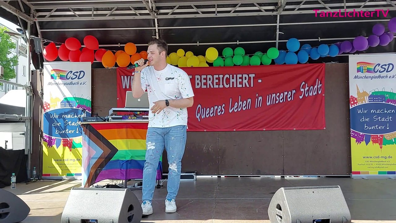 Kevin Neon - Farben @ CSD Mönchengladbach 17.07.2022