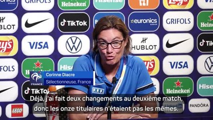 Bleues - Diacre : "Rester sur notre dynamique de victoires"