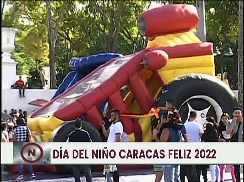 30 mil niños asisten al Paseo Los Próceres para disfrutar de las diferentes actividades recreativas