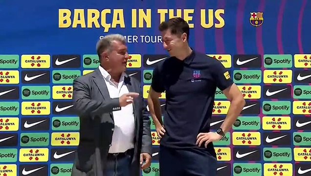 Lewandowsk says he has already seen the great potential of his new team