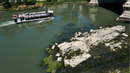 Un pont antique refait surface à Rome à cause de la sécheresse