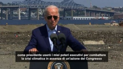 Clima, Biden: è un'emergenza, in gioco la salute dei cittadini