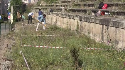 Roma döneminden kalan stadionda gün yüzüne çıkarılıyorKazı başkanı Doç. Dr. Davut Yiğitpaşa: "Eksik olan 3 yazıtı bulabiliriz"