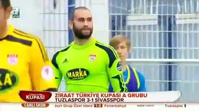 Tuzlaspor 3-1 Sivasspor 16.12.2014 - 2014-2015 Turkish Cup Group A Matchday 2