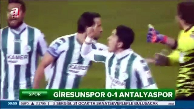 Giresunspor 0-1 Antalyaspor 21.01.2016 - 2015-2016 Turkish Cup Group H Matchday 5