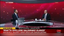 Bakan Çavuşoğlu'ndan Dohuk açıklaması: TSK'dan aldığımız bilgiye göre sivillere yönelik herhangi bir saldırımız olmamıştır