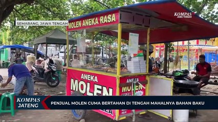 Penjual Molen di Kota Semarang Cuma Bertahan di Tengah Mahalnya Bahan Baku