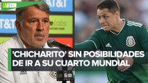 Chicharito' Hernández ya habló con 'Tata' Martino y no irá a Mundial de Qatar 2022