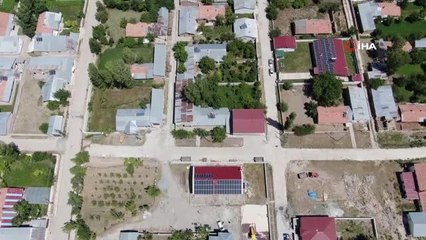 Alamaya'dan döndü, evine ve camiye GES kurdu