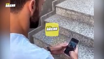 Vedat Muriqi, Mallorca'ya veda ettiği paylaşımı silerken çekilen videosunu paylaştı.