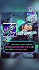 LMHT Người chơi phát hiện lỗi sát thương nghiêm trọng liên quan đến Gươm Suy Vong