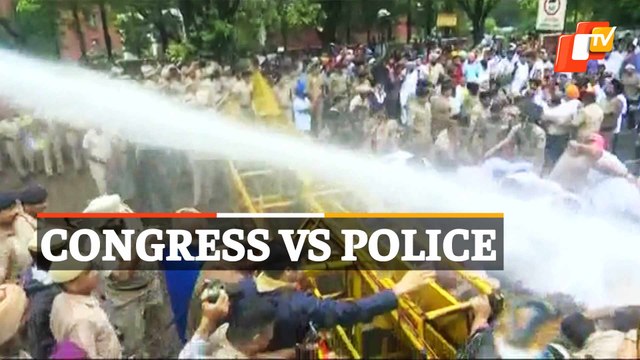 Massive Congress Protest Over ED Summons To Sonia Gandhi