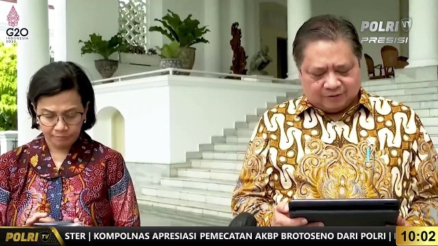 PRESISI UPDATE 10.00 WIB : Presiden Jokowi Menerima Delegasi IMF