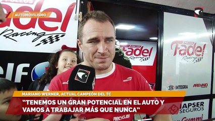 “Tenemos un gran potencial en el auto y vamos a trabajar más que nunca”