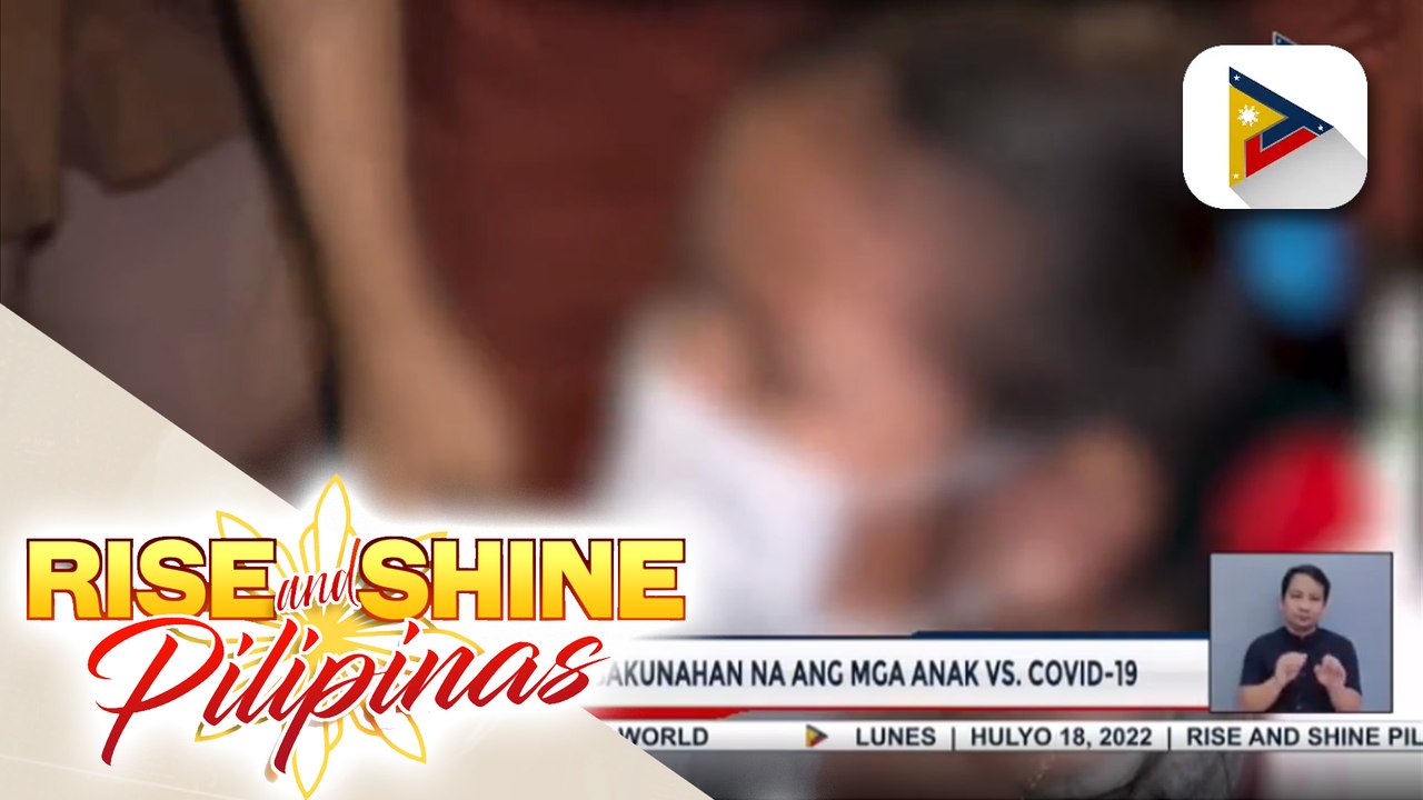 Ilang magulang, pinabakunahan na ang mga anak vs. COVID-19; DepEd, pinawi ang pangamba ng mga magulang sa pagpapatupad ng face-to-face classes