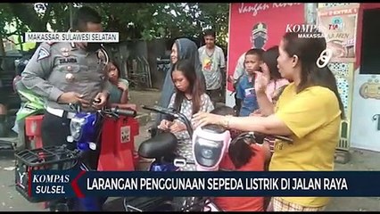 Larangan Penggunaan Sepeda Listrik Di Jalan Raya