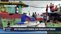 Dipicu Percikan Api Di Cerobong, Kapal Penangkap Ikan KM Arta Minatama 11Terbakar