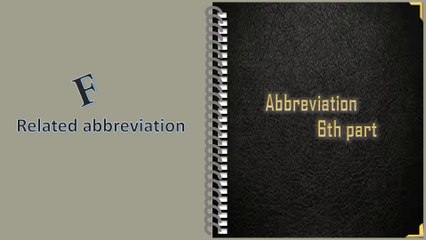 Full form of all competitive exams 6th part