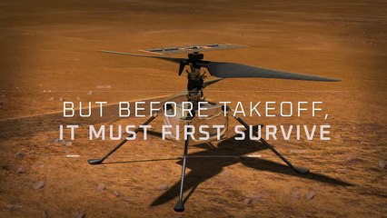 Mars Helicopter Prepares for Takeoff